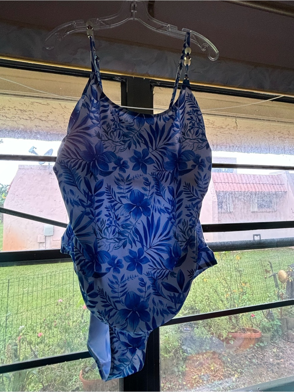 Women’s Blue and White One Piece
